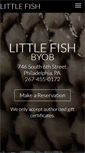 Mobile Screenshot of littlefishbyob.com
